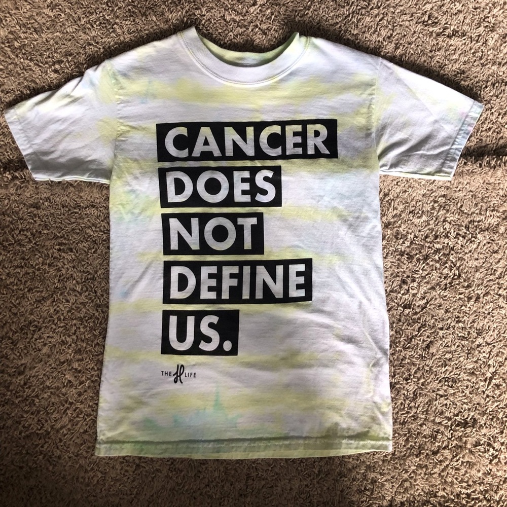 Cancer Does Not Define Us Tie Dye Youth Medium